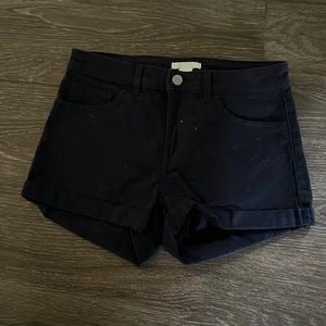 H&M NAVY BLUE SHORTS